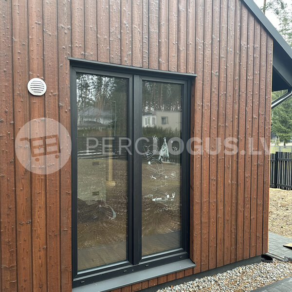 plastikāta terases durvis